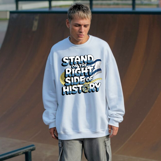 Stand on the right side of History | Classic Unisex Crewneck Sweatshirt