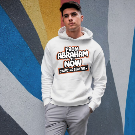 From Abraham to Now: Standing Together | Classic Unisex Pullover Hoodie