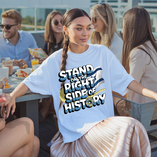 Stand on the Right Side of History | Premium Unisex Crewneck T-shirt