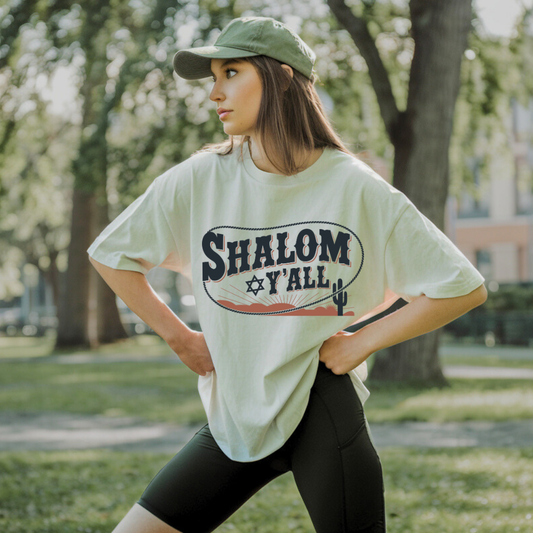 Shalom Y’all | Premium Unisex Crewneck T-shirt
