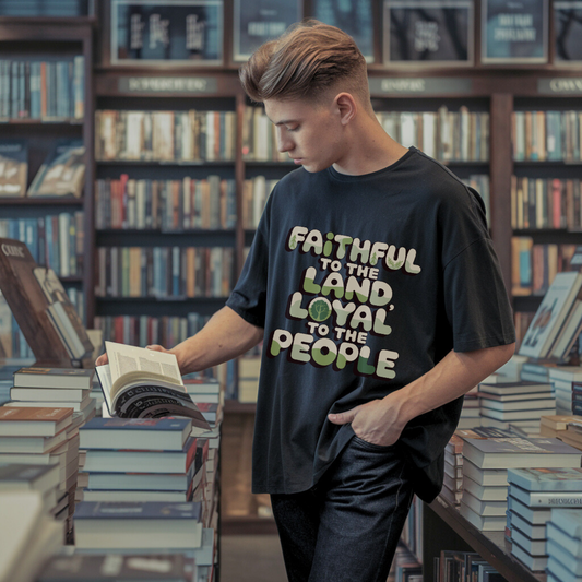 Faithful to the Land Loyal to the People | Premium Unisex Crewneck T-shirt