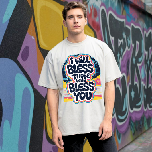 I Will Bless Those Who Bless You | Premium Unisex Crewneck T-shirt