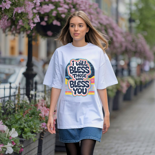 I Will Bless Those Who Bless You | Premium Unisex Crewneck T-shirt