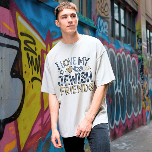 I Love My Jewish Friends | Premium Unisex Crewneck T-shirt