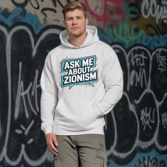 Ask Me About Zionism | Classic Unisex Pullover Hoodie