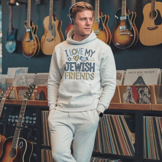 I Love My Jewish Friends | Classic Unisex Pullover Hoodie
