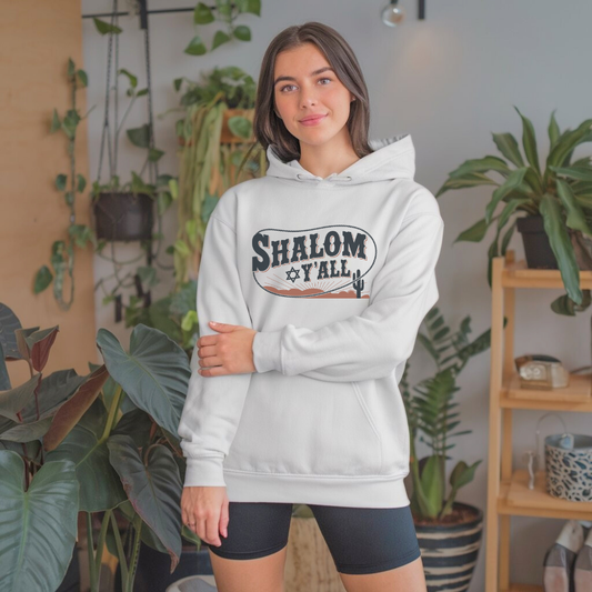 Shalom Y’all | Classic Unisex Pullover Hoodie