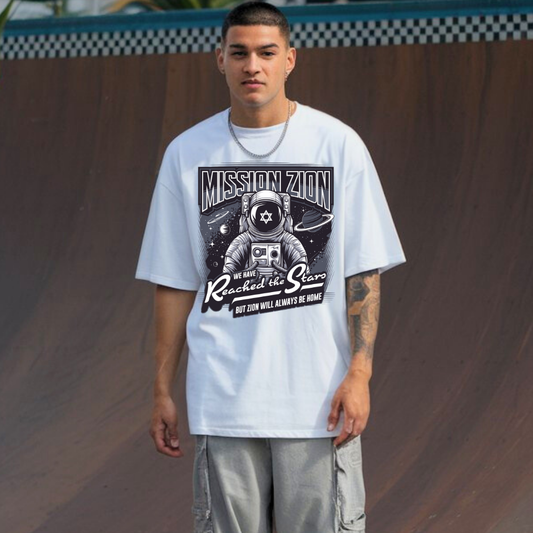 Mission Zion: We've Reached the Stars | Premium Unisex Crewneck T-shirt