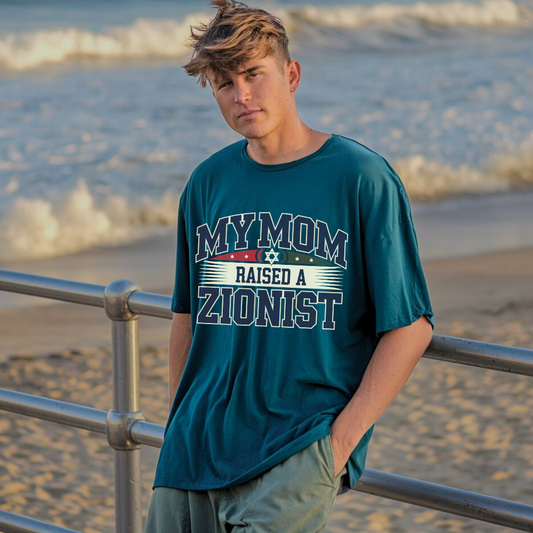 My Mom Raised a Zionist | Premium Unisex Crewneck T-shirt