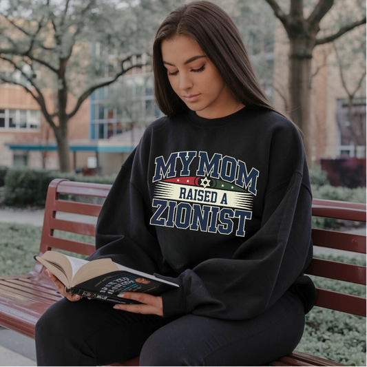 My Mom Raised a Zionist | Classic Unisex Crewneck Sweatshirt