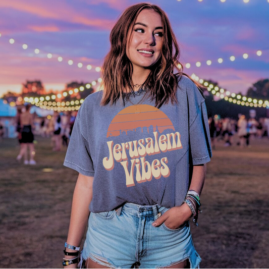 Jerusalem Vibes | Premium Unisex Crewneck T-shirt