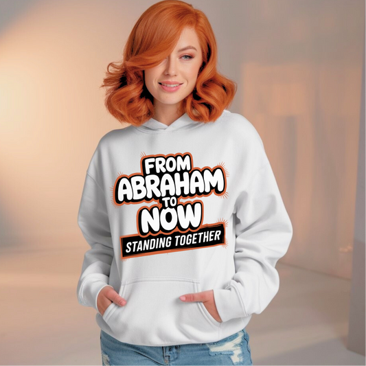 From Abraham to Now: Standing Together | Classic Unisex Pullover Hoodie