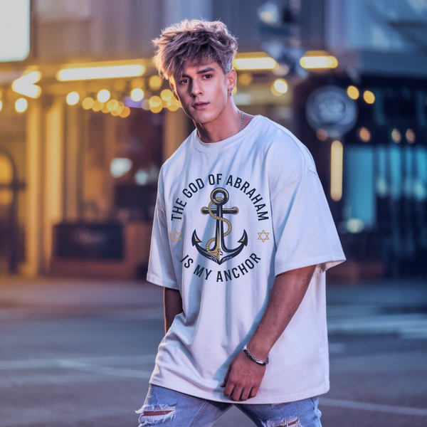 The God of Abraham is My Anchor | Premium Unisex Crewneck T-shirt